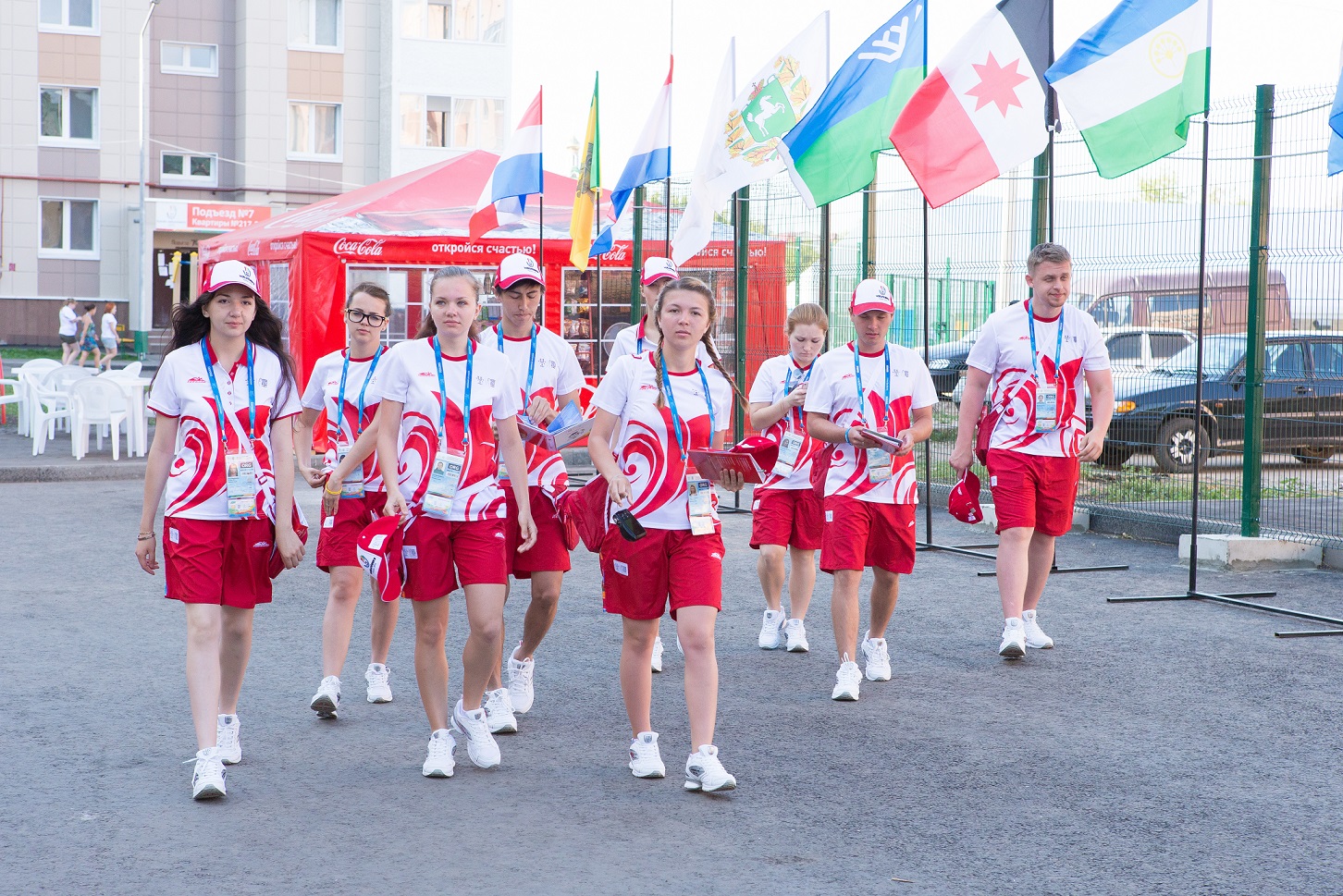 Волонтеры Универсиады 2013 года в Казани, 2013 год